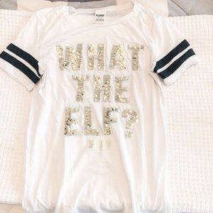 Victorias Secret Pink Sequin - What the Elf